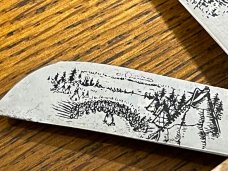 Standing Stone Cutlery "Red Man City" Limited Edition Pocketknife Japan SN#555