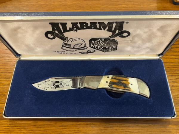 Standing Stone Cutlery 1984 Alabama 40-Hour Week Tour SN#306 Japan