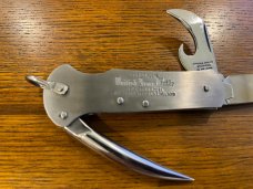 Joseph Rodgers SW3PCE/GB Stainless Steel 4-Function British Army Folding Knife England