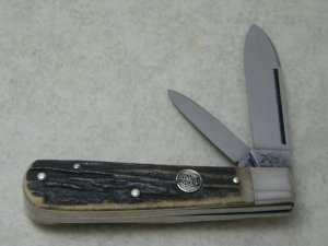 Bulldog Brand Solingen, Germany English Steel Stag Spear Master Jack Knife