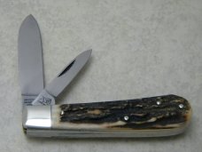 Bulldog Brand Solingen, Germany English Steel Stag Spear Master Jack Knife