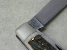 Bulldog Brand Solingen, Germany English Steel Stag Spear Master Jack Knife