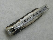 Bulldog Brand Solingen, Germany English Steel Stag Spear Master Jack Knife