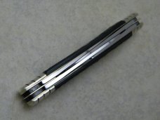 Boker Solingen Germany Tree Brand Rough Black 4 Blade 5474 Congress Knife