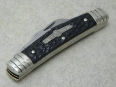 Boker Solingen Germany Tree Brand Rough Black 4 Blade 5464 Congress Knife