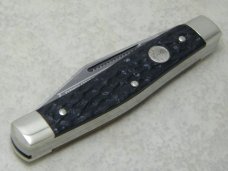 Boker Solingen Germany Tree Brand Rough Black 6066 Large Stockman Knife