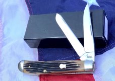 Queen *Dan Burke* 2007 Trapper MDL# 51T w/ Beautiful Winterbottom Bone Handles -MINT -NOS