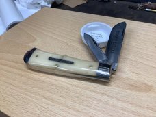 GEC Tidioute pattern 734208J in smooth white bone 