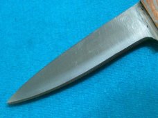 CUSTOM MOKUME GANE LEOPARDWOOD HUNTING SKINNING FIXED BLADE BUSHCRAFT SURVIVAL PATCH KNIFE KNIVES