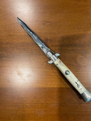 Premium Horn 9” INOX Kris Picklock