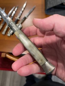 Premium Horn 9” INOX Kris Picklock