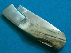 VINTAGE STAG CUTLASS CI STAINLESS 542 JAPAN LOCKBACK BAREHEAD FOLDING JACK POCKET KNIFE KNIVES OLD