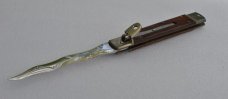 Hubertus West Germany Kris Wood  Handles 51/2" Closed Mint Early 80's No Play Tight 