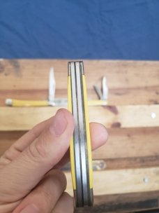 1960's-1970's Kabar pocket knives - Dog Head - Birds Eye - Slim Line