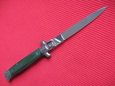 Vintage Italian 1980's 9" Stiletto Switchblade Knife.