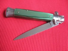 Vintage Italian 1980's 9" Stiletto Switchblade Knife.