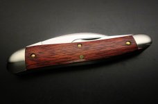 Great Eastern Cutlery #38 English Splitback Whittler Bloodwood GEC 380321