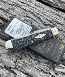 CASE XX ** SFO 2023 SMOOTH GRAY BONE LIZARD SKIN TRAPPER