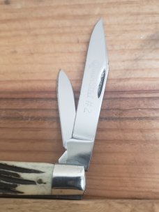 A Pocket Pair of Queens! 2 1960's Winterbottom Folders - #24 Trapper and #2 Serpentine Jack