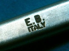 VINTAGE EB ITALY ITALIAN CHAMPAGNE BARTENDER SOMMELIER CORKSCREW KNIFE KNIVES OLD