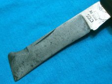 CIZ ITALY BUDDING GRAFTING FLORIST PRUNING PRUNER FOLDING POCKET KNIFE KNIVES OLD