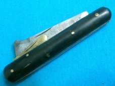 CIZ ITALY BUDDING GRAFTING FLORIST PRUNING PRUNER FOLDING POCKET KNIFE KNIVES OLD