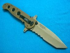 CRKT M1614DSFG SERRATED TACTICAL FOLDING HUNTER LOCKBACK SURVIVAL POCKET KNIFE KNIVES