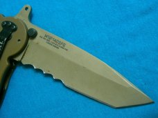CRKT M1614DSFG SERRATED TACTICAL FOLDING HUNTER LOCKBACK SURVIVAL POCKET KNIFE KNIVES