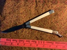 Butterfly Genuine Elephant Ivory Handles 