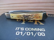 Case Stag Trapper and Silver Coin Y2K Set 