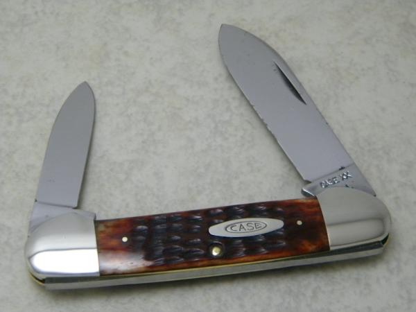 Case XX USA 1970's Bone 62131 Canoe Knife