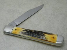 Case XX USA 1889-1989 Stag 5111 1/2 SS "Case XX Tested Centennial" Cheetah Knife