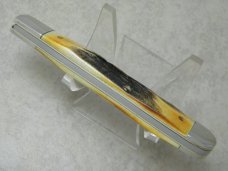 Case XX USA 1889-1989 Stag 5111 1/2 SS "Case XX Tested Centennial" Cheetah Knife