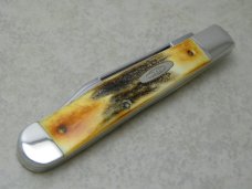 Case XX USA 1889-1989 Stag 5111 1/2 SS "Case XX Tested Centennial" Cheetah Knife