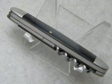 E Bruckmann Ohligs Solingen Germany Horn Corkscrew Utility Multi-Tool Knife - C. 1891-1956