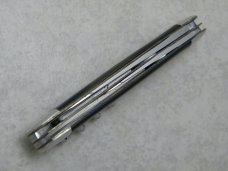 E Bruckmann Ohligs Solingen Germany Horn Corkscrew Utility Multi-Tool Knife - C. 1891-1956
