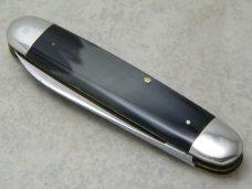E Bruckmann Ohligs Solingen Germany Horn Corkscrew Utility Multi-Tool Knife - C. 1891-1956