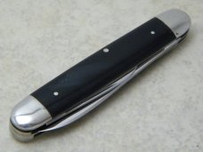 E Bruckmann Ohligs Solingen Germany Horn Gentleman's Corkscrew Knife - C. 1891-1956