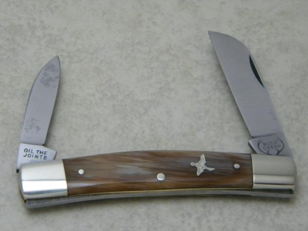 Buck Creek Solingen Germany Celluloid 2 Blade Congress Knife