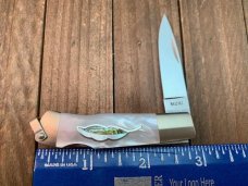 Moki Leaf MK-810EL Pearl with Abalone and Pearl Inlay VG-10 Seki Japan