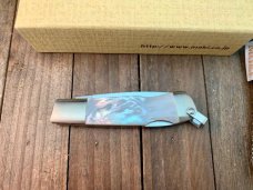 Moki Leaf MK-810EL Pearl with Abalone and Pearl Inlay VG-10 Seki Japan