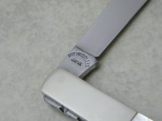 Elk Horn Surgical 1980 Taylor Cutlery Japan Pearl Razor Doctor's Knife - Whale & Ship