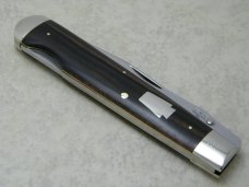 Schatt & Morgan Titusville Queen Steel Wood Swing Guard Lockback Knife 1993 ABCA 1 of 600