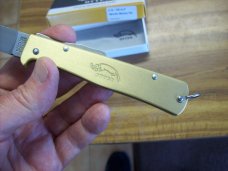 Otter Mercator Solingen Germany Handmade Solid Brass W/Clip UNUSED NIB