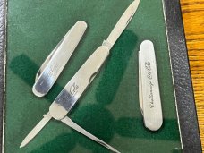 J. A. Schmidt Pre-1960 Coca Cola Advertising Knife Set Germany