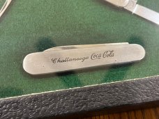 J. A. Schmidt Pre-1960 Coca Cola Advertising Knife Set Germany