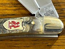 Kisssing Krane Robert Klaas No. 15 2-Blade Toothpick Folding Knife w/Bone Scales Germany