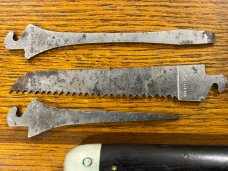 Napanoch Knife Co. 1905-1907 Antique 5 Piece Tool Kit 
