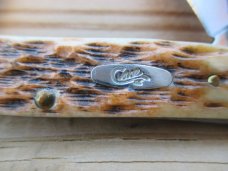 Case XX Amber Jigged Bone Stockman 6347 
