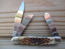 Case XX Amber Jigged Bone Stockman 6347 